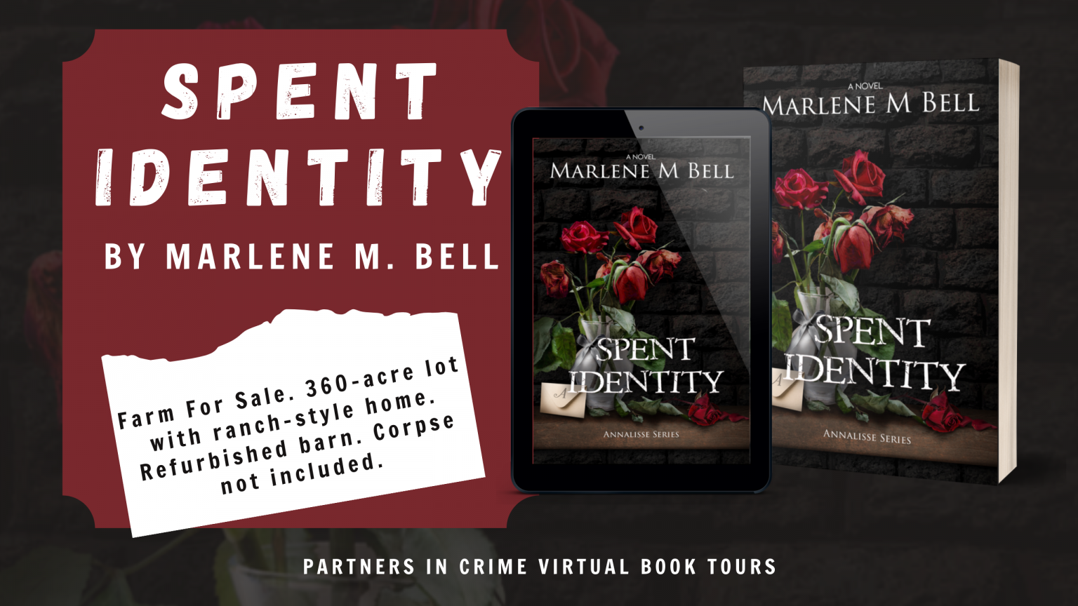 Spent Identity by Marlene M. Bell Banner