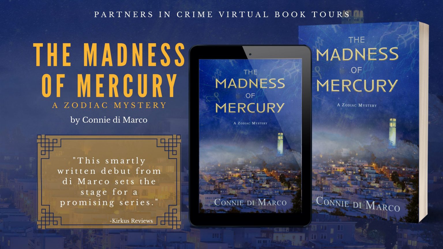 The Madness Of Mercury by Connie di Marco Banner