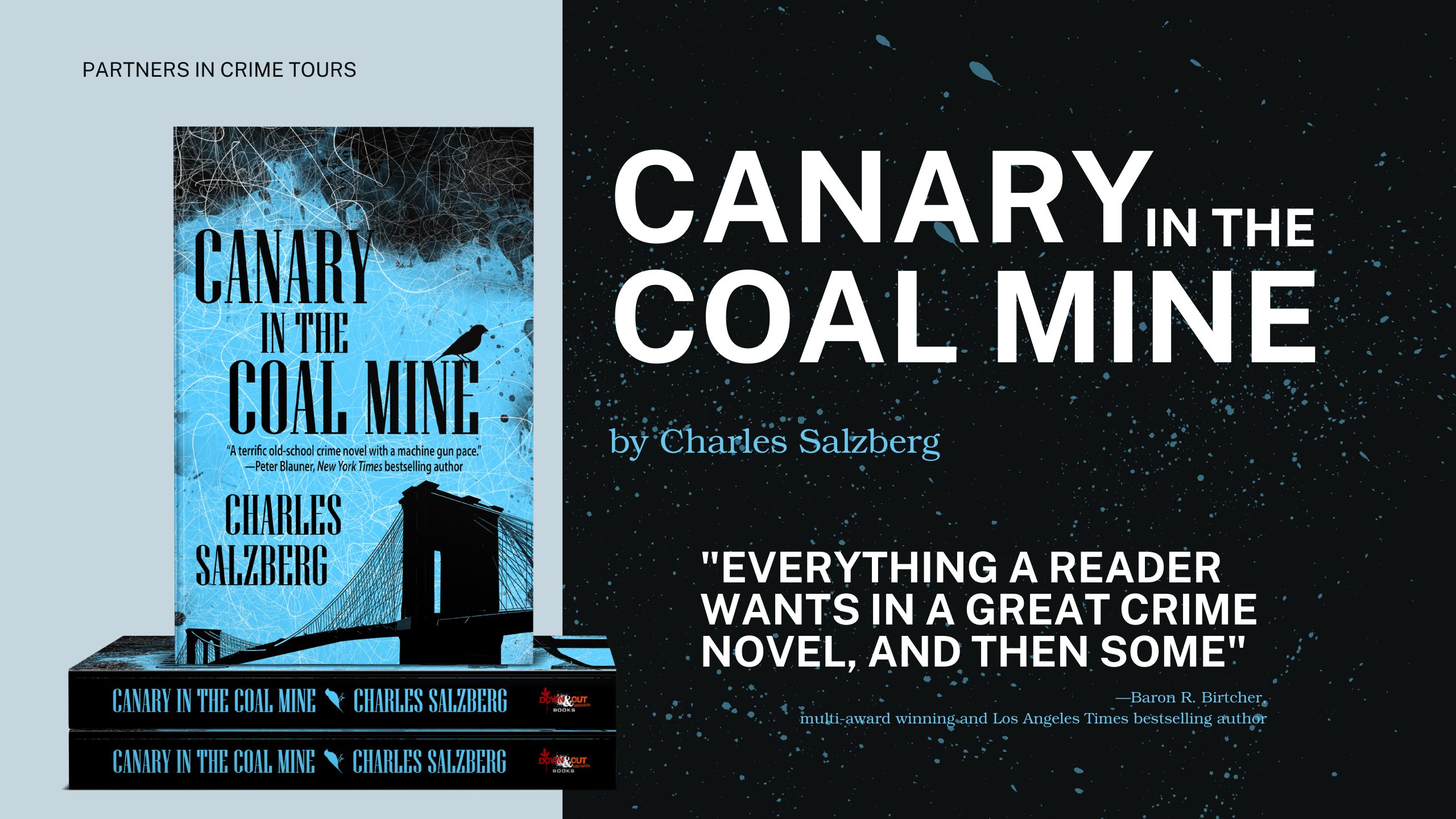 Canary In the Coal Mine by Charles Salzberg Banner