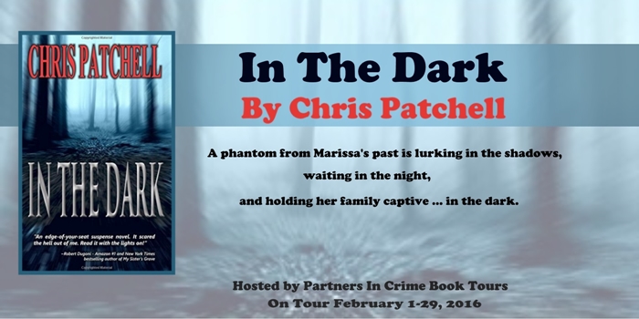 Partners In Crime Virtual Book tour for In the Dark by Chris Patchell