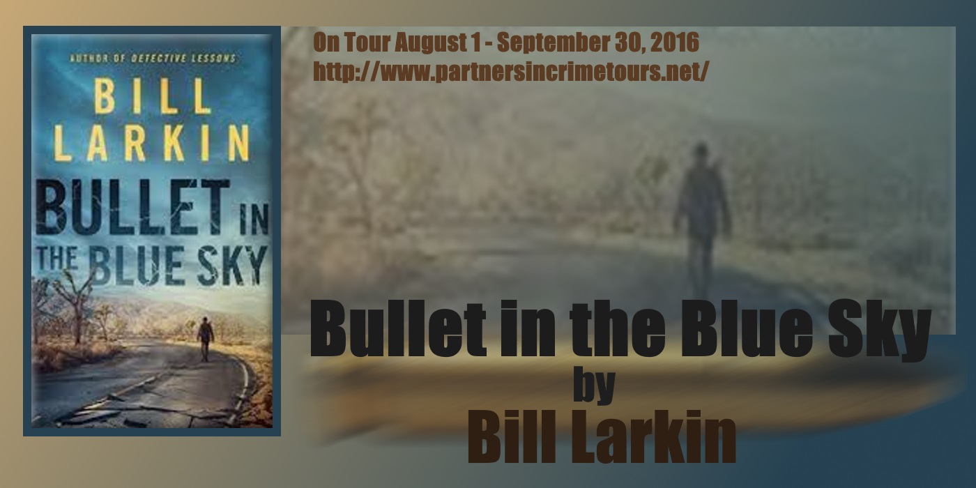 Bullet in the Blue Sky by Bill Larkin Tour Banner