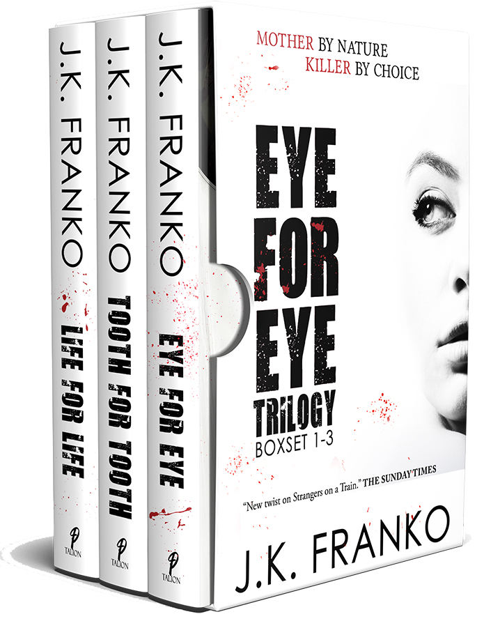 Eye for Eye Trilogy by JK Franko