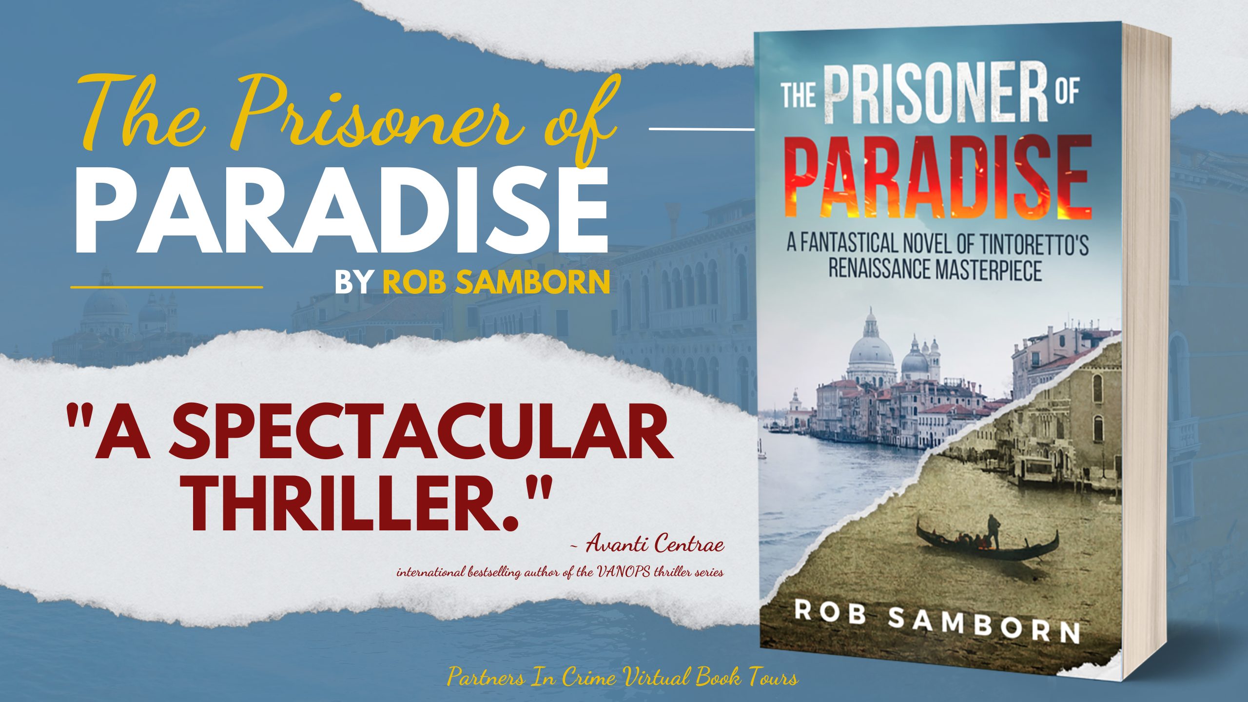 The Prisoner of Paradise by Rob Samborn Banner