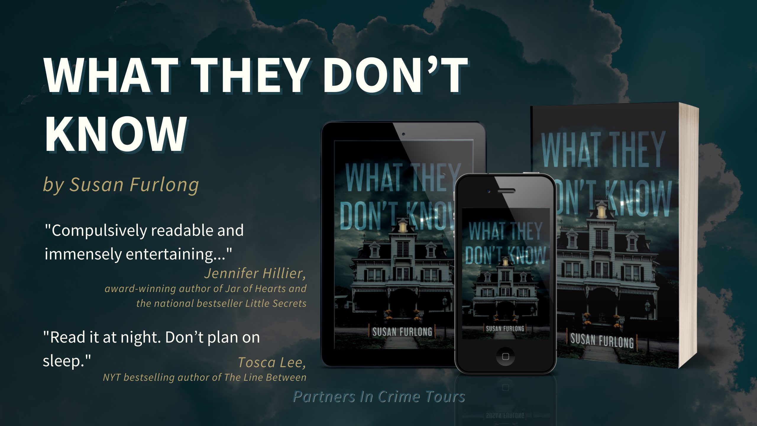 What They Don’t Know by Susan Furlong – Showcase + Giveaway