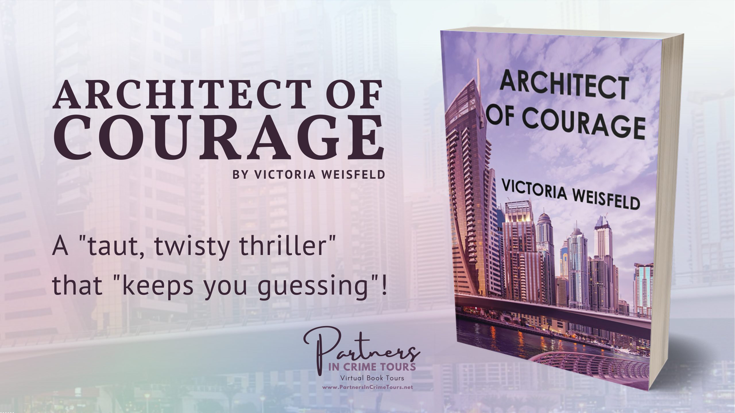 Architect of Courage by Victoria Weisfeld Banner