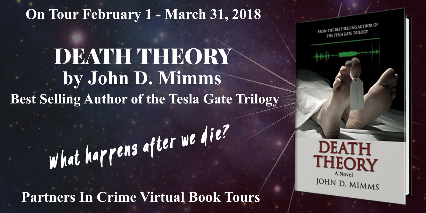 Death Theory by John D. Mimms Banner
