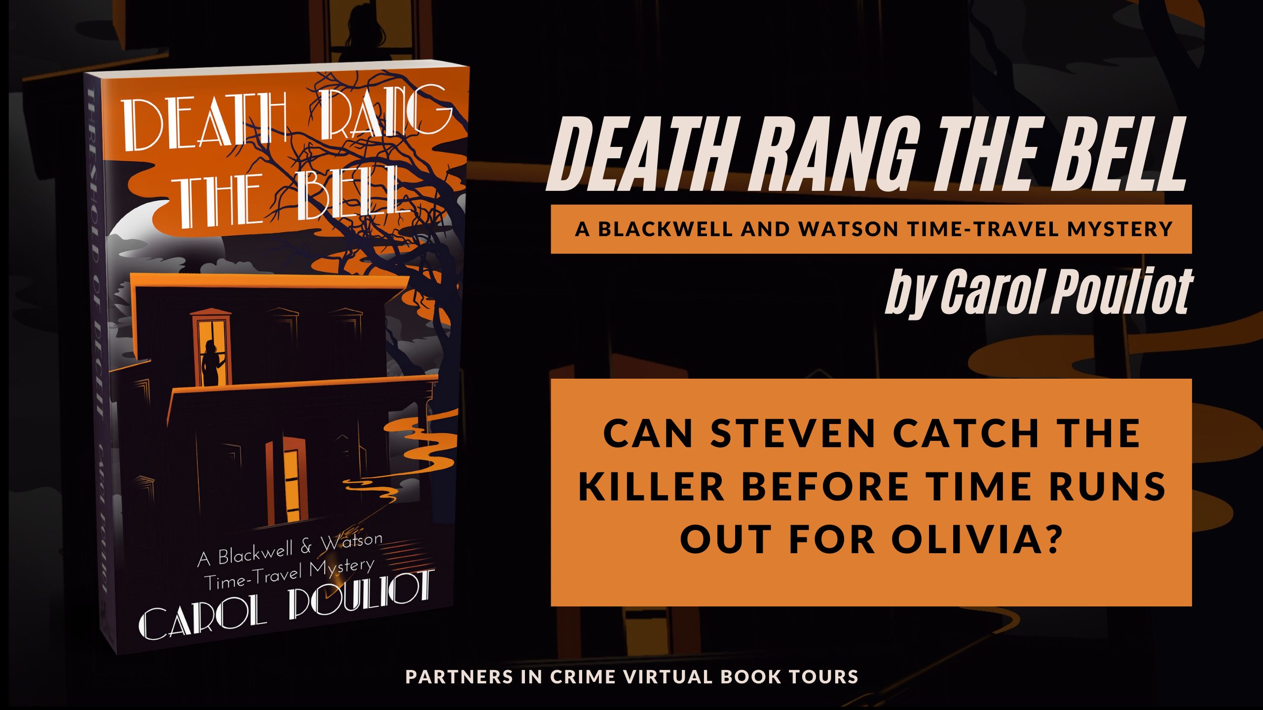 DEATH RANG THE BELL by Carol Pouliot BANNER